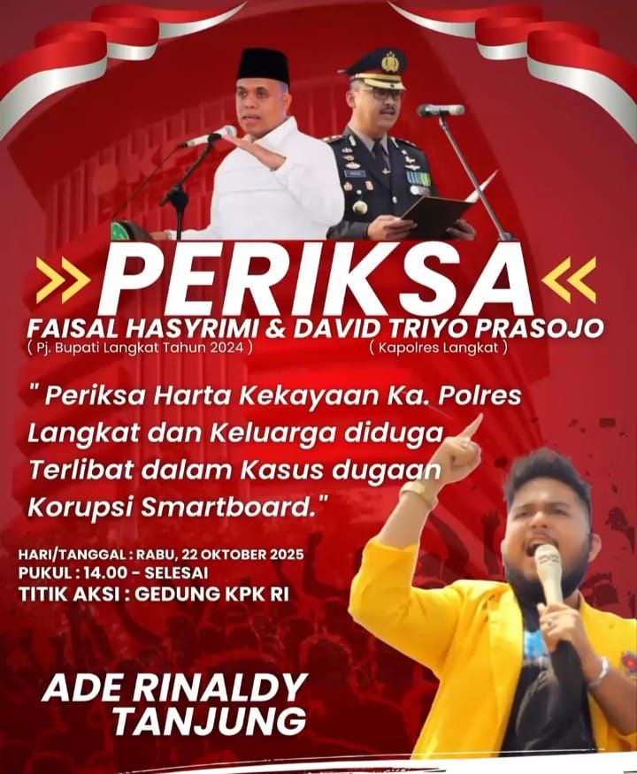 Dugaan Korupsi Pengadaan Smartboard di Langkat Akan Dibawa ke KPK