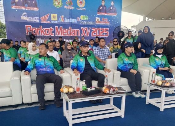 Wali Kota Medan Rico Waas Buka Porkot Kota Medan ke XV 2025 Berjalan Sukses dan Meriah