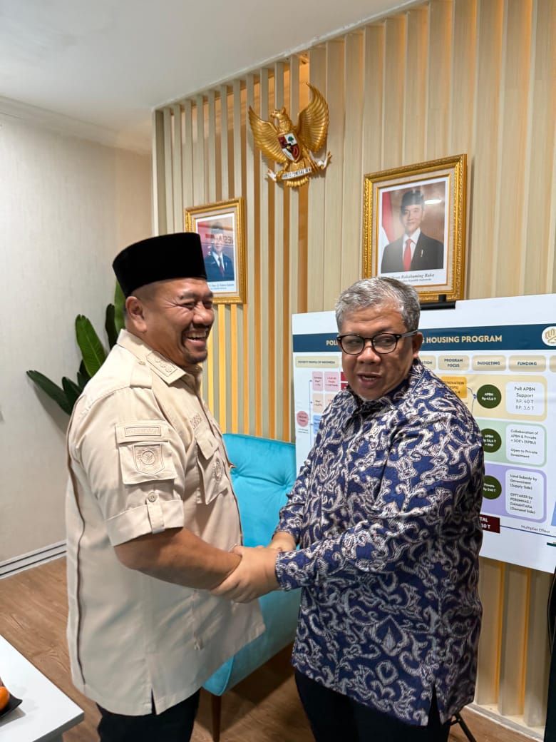 Bupati Batu Bara Temui Wamen PKP Ajukan Bantuan RTLH