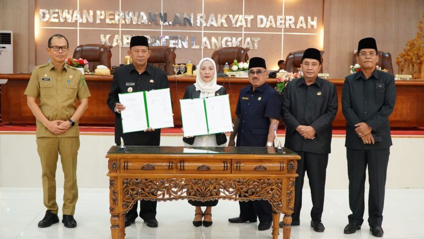 Syah Afandin Sahkan Penyertaan Modal untuk Perseroda Langkat Setia Negeri