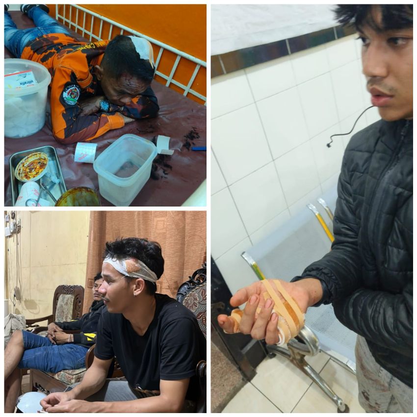 Begini Penampakan 3 Korban Bentrok Ormas di Perumnas Mandala