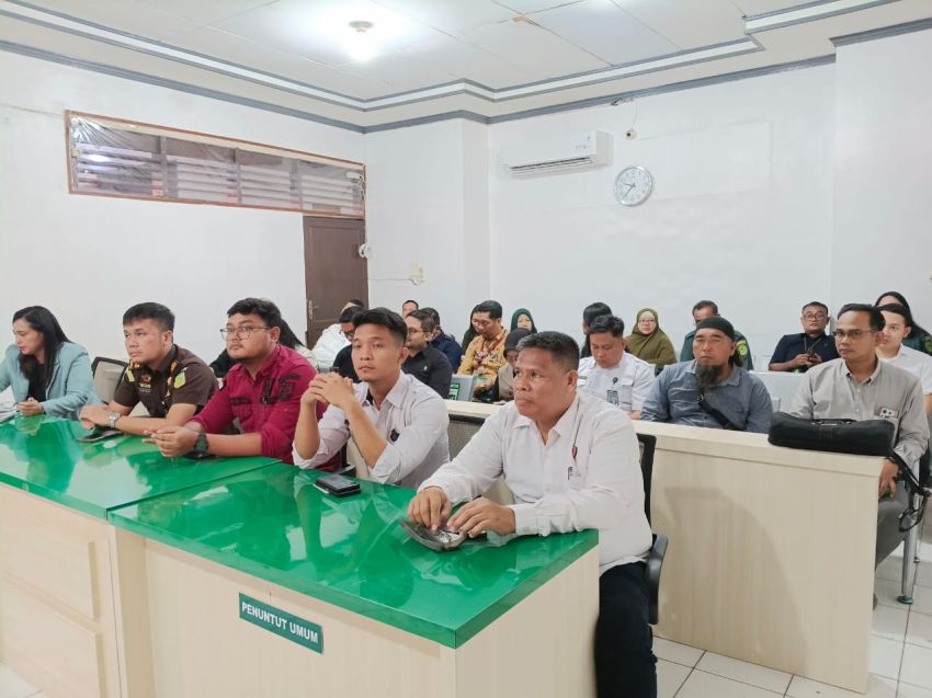 Personel Sat Reskrim Hadiri Sosialisasi 4 Persoalan Hukum Di PN Tanjungbalai