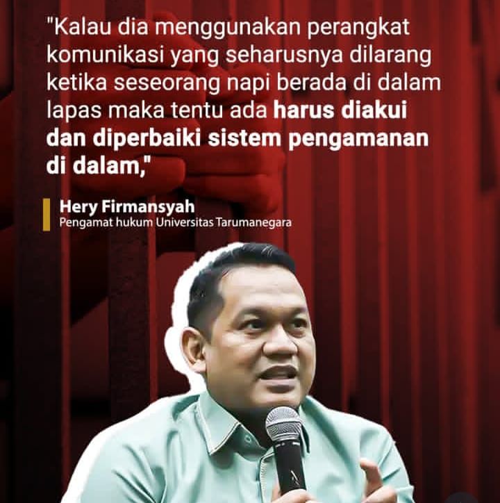 Kasus Penipuan dari Dalam Lapas: Cerminan Buruknya Sistem Pengawasan, Pakar Hukum Desak Evaluasi Total