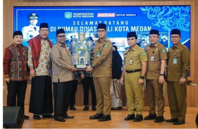 Wali Kota Medan Rico Waas Apresiasi Kafilah Kota Medan Raih Juara STQH XIX Sumut