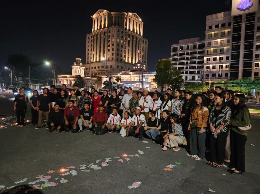 Aksi Seribu Lilin di Medan, Presiden Diminta Tetapkan Bencana Sumut sebagai Bencana Nasional