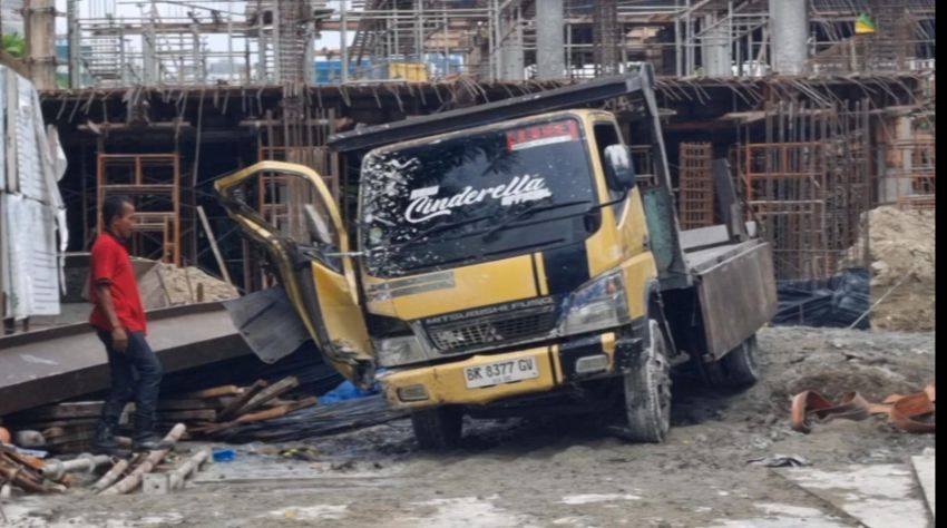 Petugas Keamanan Proyek Gedung Jalan Cut Mutia Halangi Tugas Jurnalis