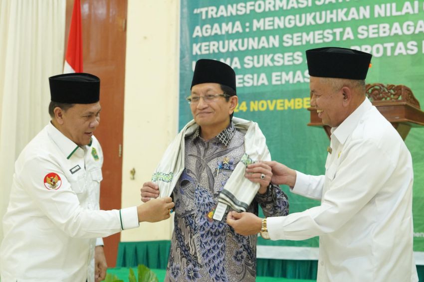 Menag RI Minta ASN Kanwil Kemenag Sumut Jadi Pribadi yang Mukhlas