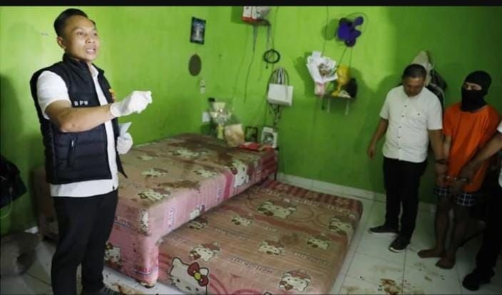 Polrestabes Medan Ungkap Pembunuhan Mahasiswa UMA: Teman Dekat Eksekusi Korban Pakai Linggis, Gunting dan Pisau