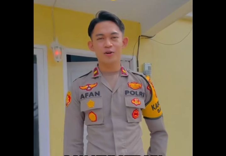 Iptu Afan, Kapolsek Termuda di Indonesia Jadi Inspirasi Generasi Muda
