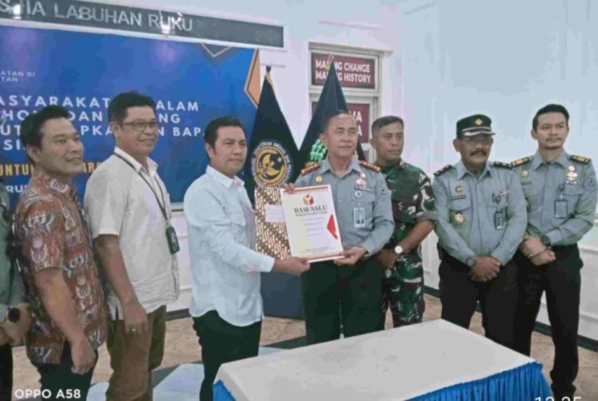 Bawaslu Batu Bara dan Lapas Labuhan Ruku Jalin Kolaborasi Sukseskan Pemilu 2029