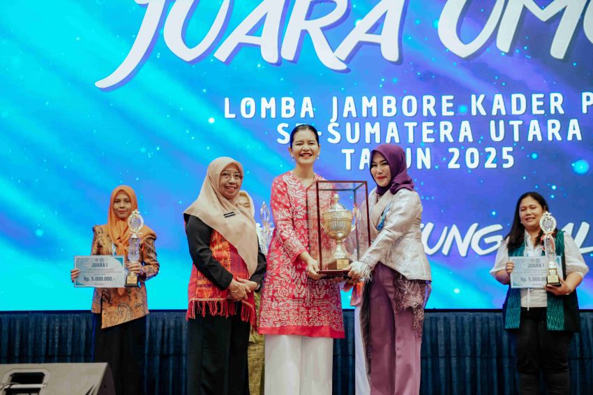 Kota Tanjungbalai Raih Juara Umum Jambore PKK Sumut 2 Tahun Berturut-turut