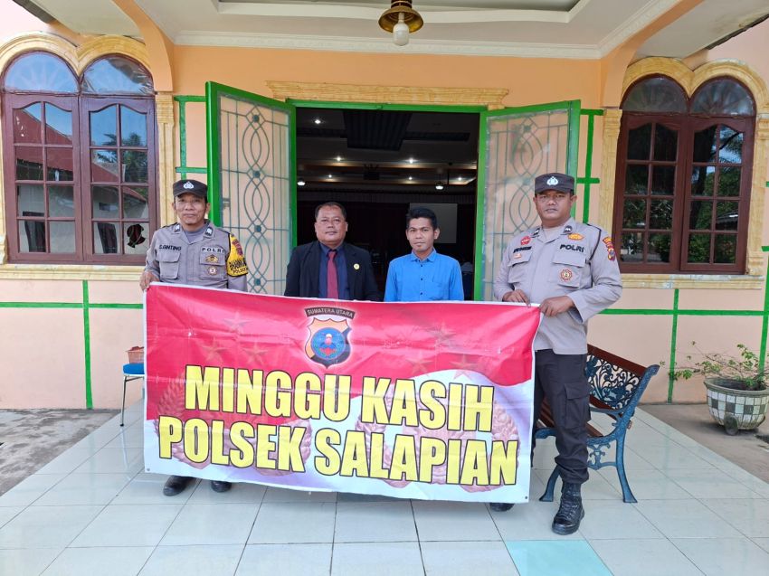 Ciptakan Rasa Aman, Polres Langkat dan Polsek Jajaran Laksanakan Pengamanan Ibadah Gereja