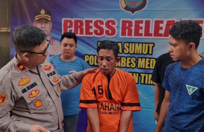 Respon Cepat, Tekab Polsek Medan Timur Tangkap Pelaku Penikaman di Titi Gantung Medan