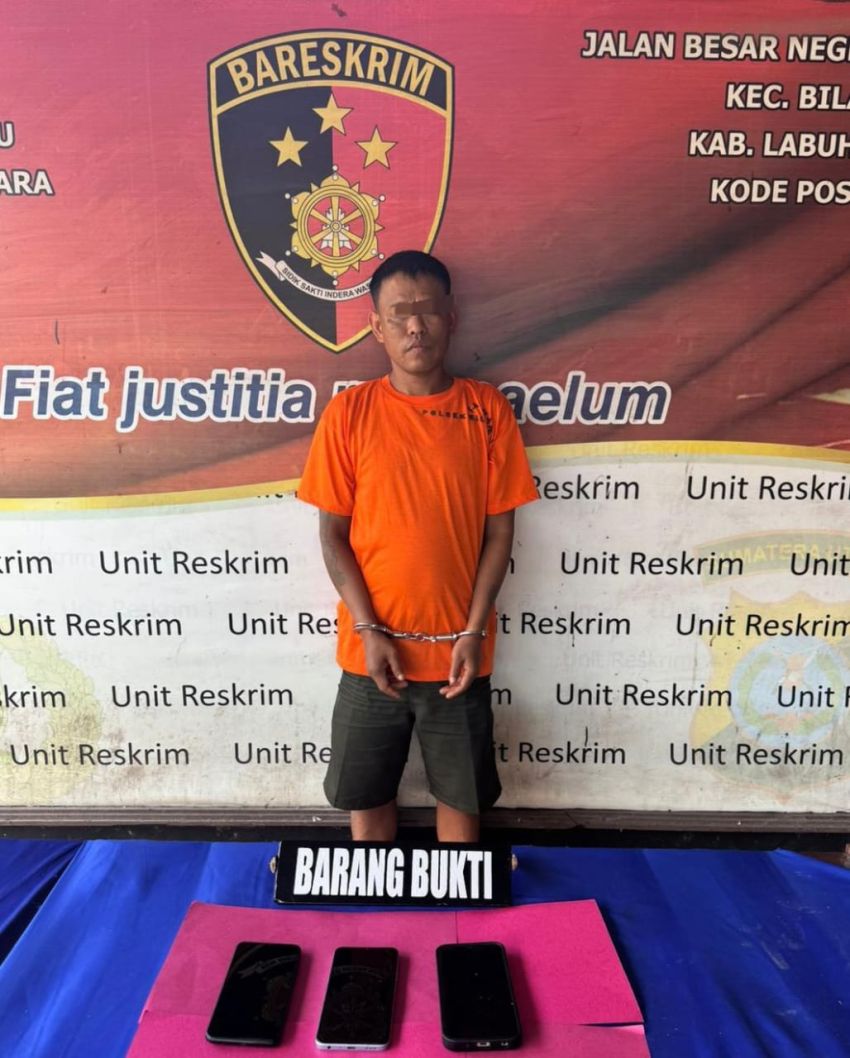 Dari Belawan Marantau ke Labuhanbatu, Eh...Ketangkap Curi Handphone