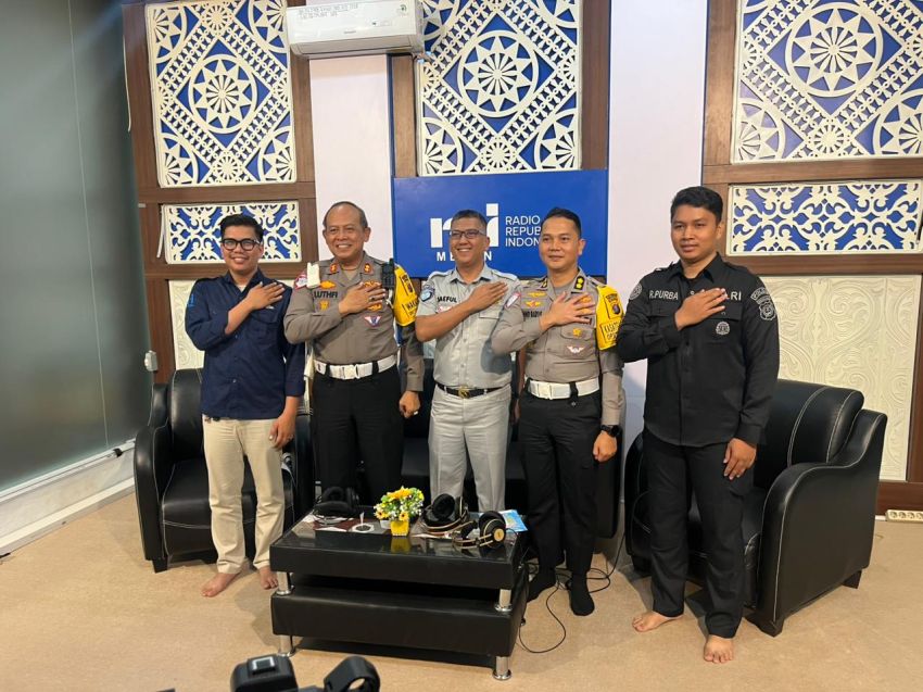 Polda Sumut Ajak Warga Bangun Budaya Tertib Berlalu Lintas pada Operasi Zebra Toba 2025