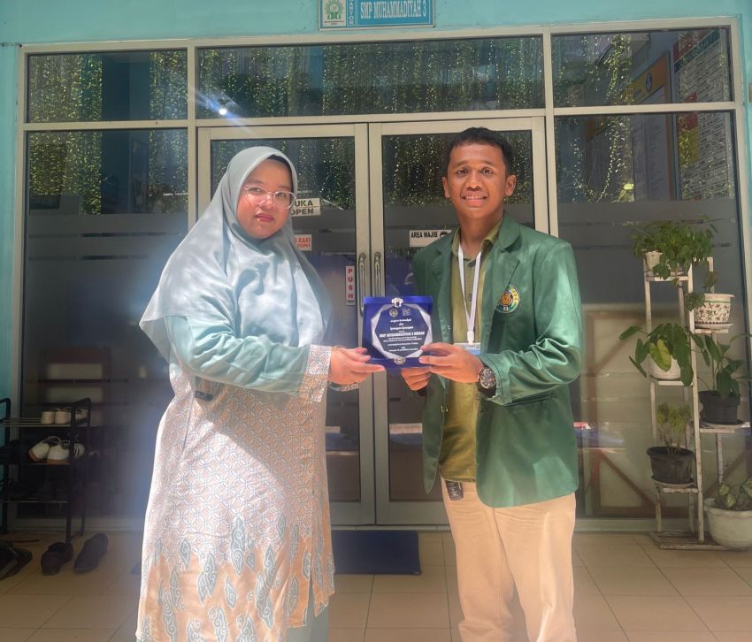 Mahasiswa USU Tingkatkan Literasi Digital Siswa SMP Muhammadiyah 3 Medan Lewat Sosialisasi Media Sosial Aman