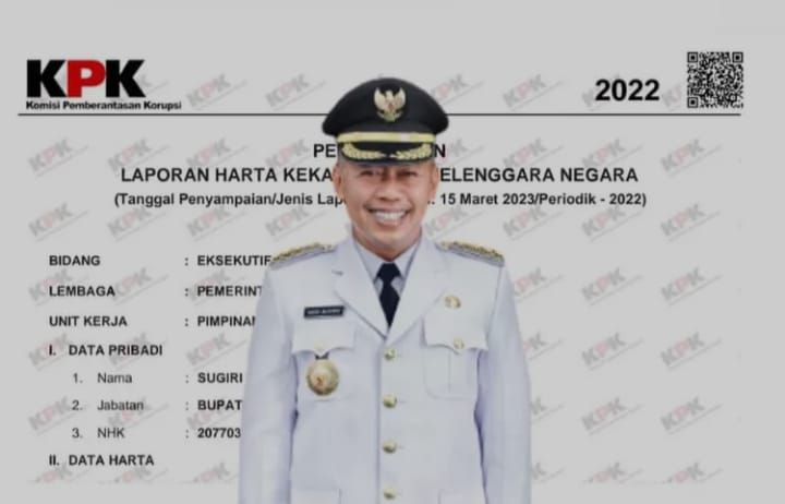 KPK Tangkap Bupati Ponorogo dalam OTT Dugaan Korupsi Promosi Jabatan