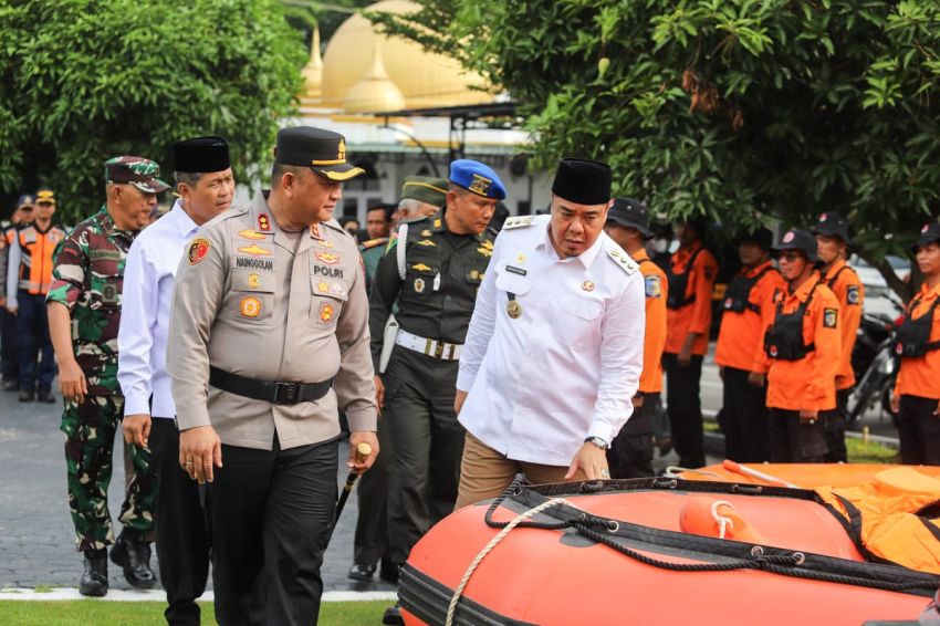 Apel Kesiapsiagaan Bencana, Wakil Bupati Batu Bara Tekankan Pentingnya Sinergi