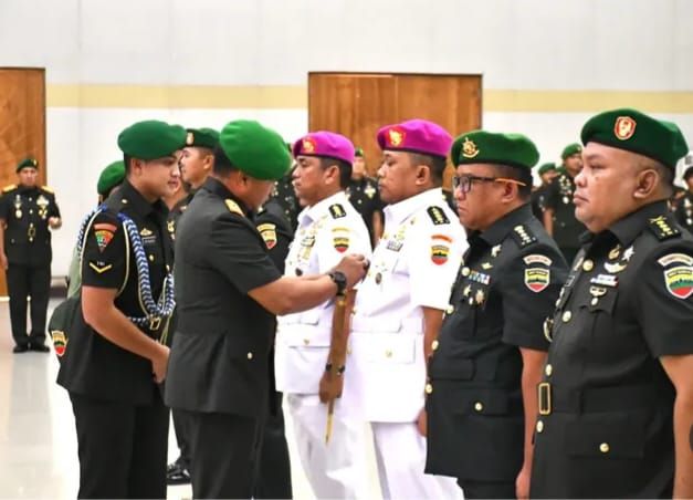 Pangdam I/BB Pimpin Sertijab dan Tradisi Korps Pejabat Kodam I/Bukit Barisan