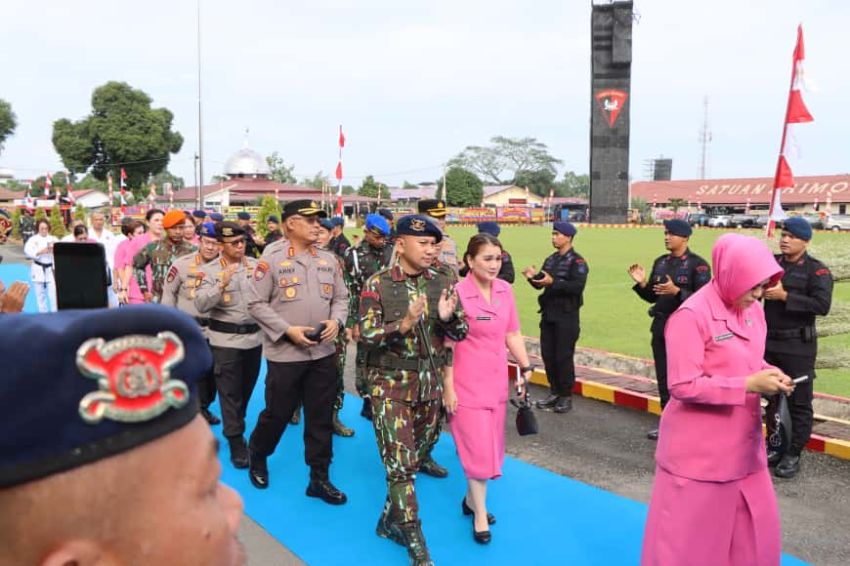Kapolrestabes Medan Kombes Jean Calvijn Hadiri HUT 8 Dekade Brimob