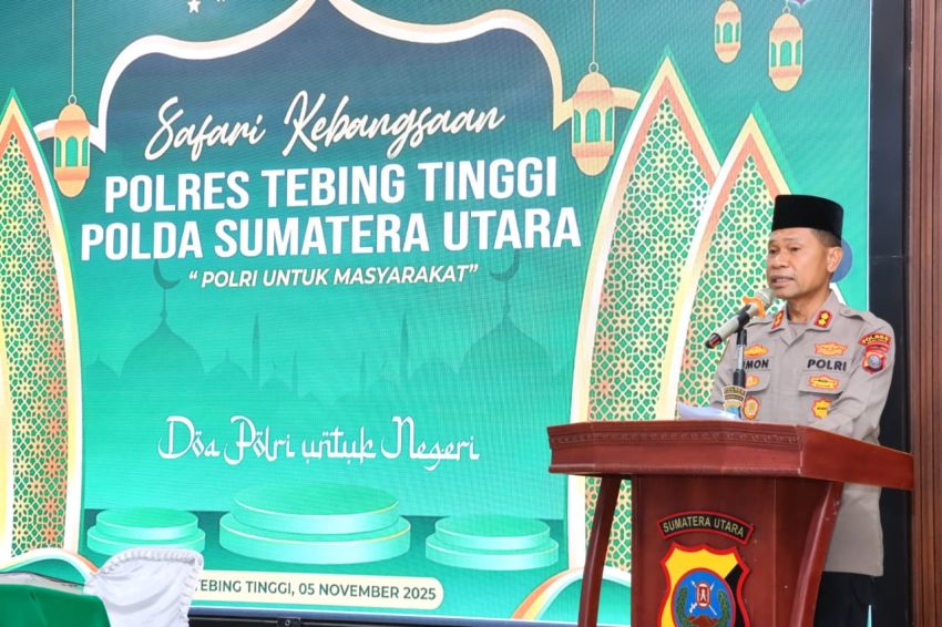 Polres Tebing Tinggi Rangkul Semua Elemen Masyarakat