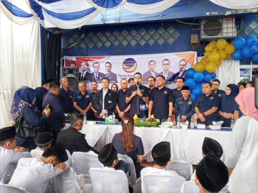 HUT Ke-14 Partai NasDem Kota Medan, Konsisten Bawa Suara Rakyat dan Terdepan Bekerja untuk Masyarakat