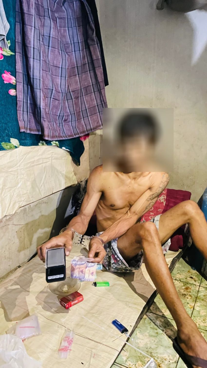 Jadi Lokasi Transaksi Narkoba, Rumah di Desa Namotongan Digerebek 1 Pelaku Ditangkap Barang Bukti Sabu Disita