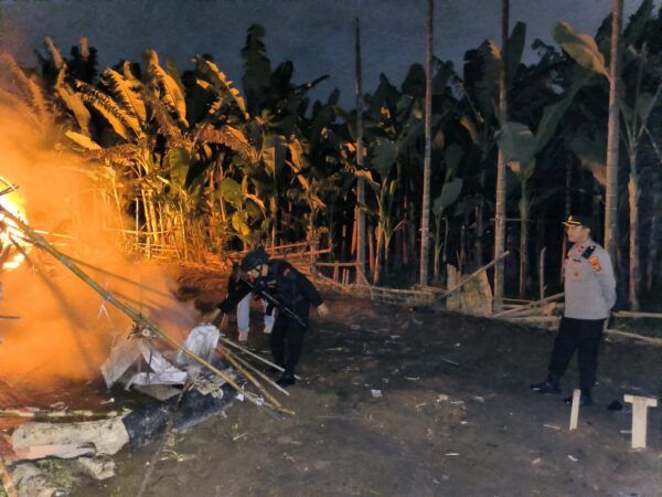 Diduga Sarang Narkoba &ldquo;Lembah Berkah&rdquo; Sunggal Digerebek, Ada yang Kabur Nyebur ke Sungai