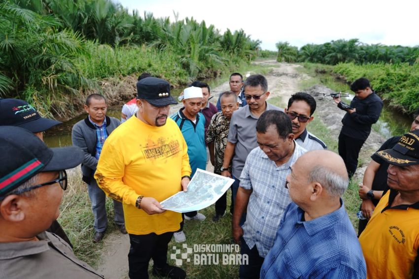 Bupati Batu Bara Berharap Normalisasi Sungai Dukung Pertanian dan Ketahanan Pangan