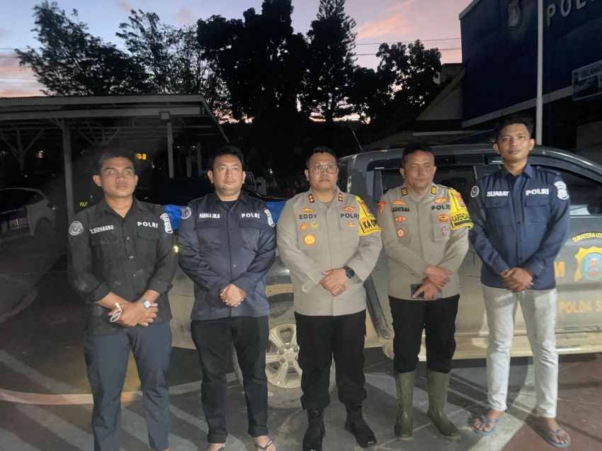 Bid Humas Polda Sumut Tempuh Jalan Berat Bawa Bantuan Lewat Jalur Darat, Dari Tugas Peliputan Hingga Misi Kemanusiaan