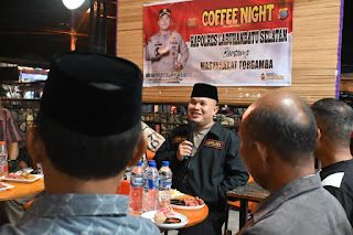 Bangun Komunikasi Terbuka, Kapolres Labusel Gelar &ldquo;NGOPI KAMTIBMAS&rdquo; Bersama Masyarakat Torgamba