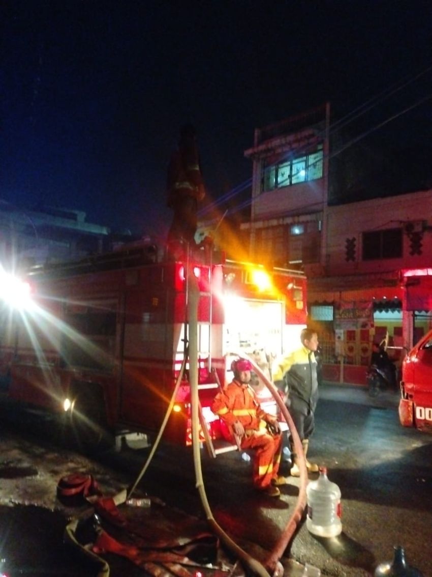 Gedung Eks Bioskop 21 di Tanjungbalai Terbakar, Kerugian Capai Rp1 Miliar