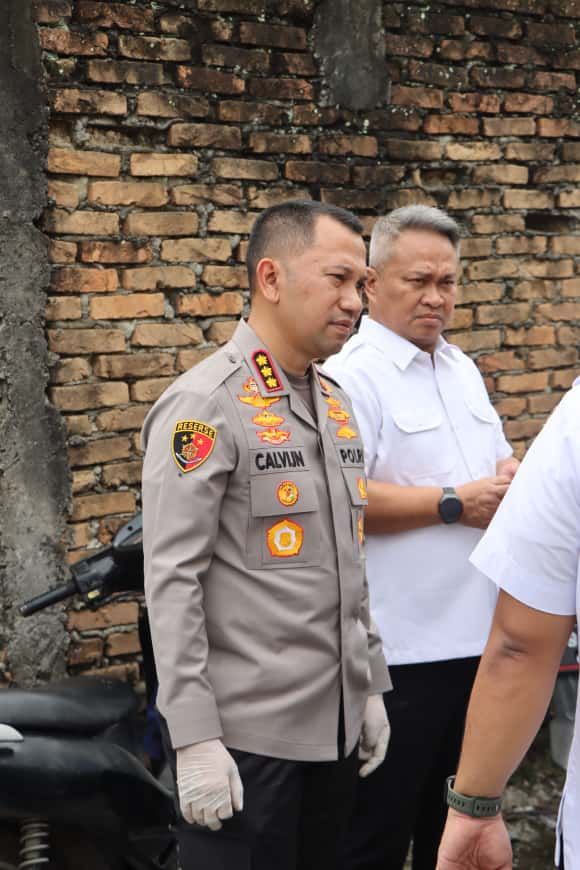 Ini Dia Foto-foto Kondisi Rumah Hakim Saat Tim Labfor Polda Sumut dan Polrestabes Medan Turun ke Lokasi