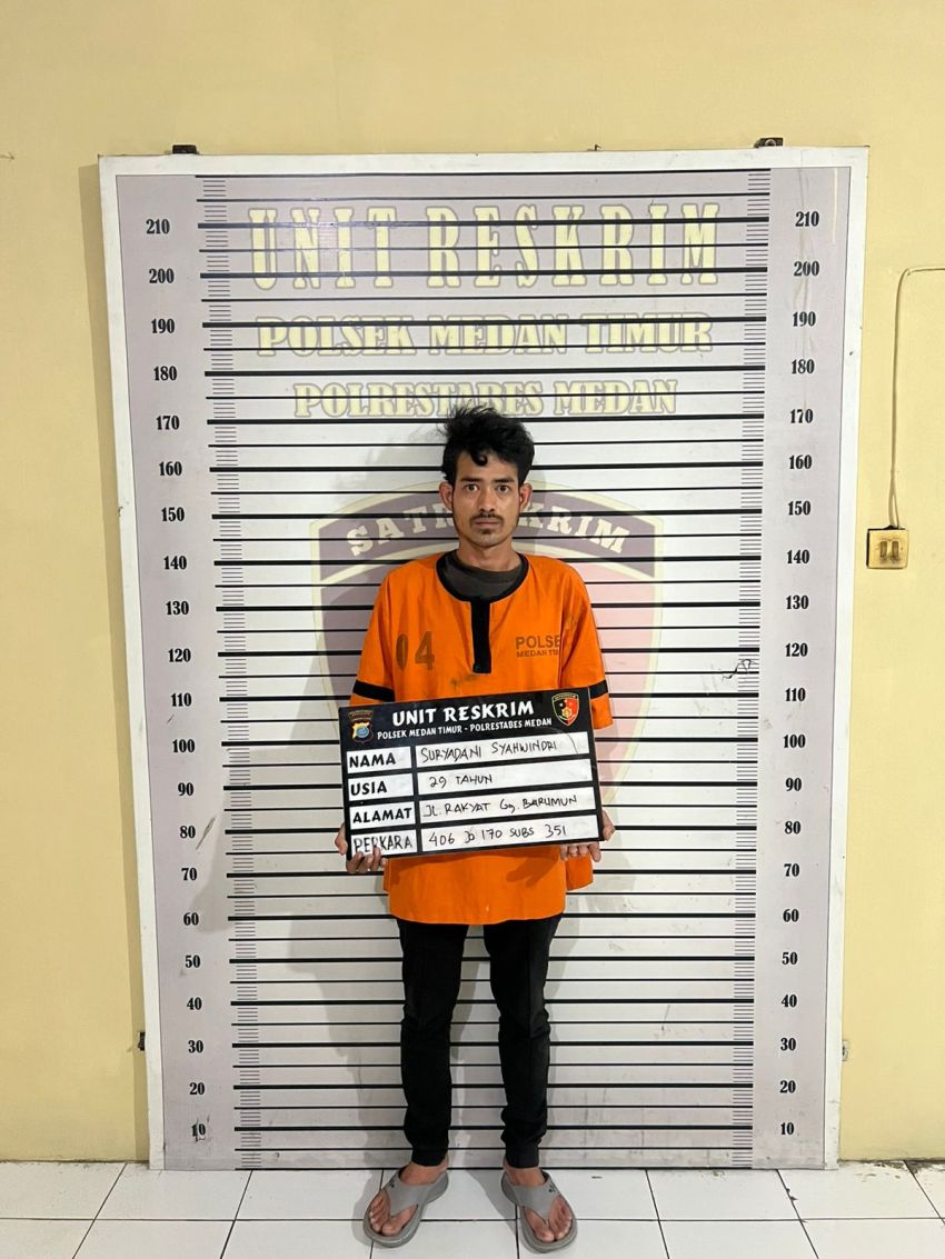 Tagih Utang Berujung Dikeroyok, Polisi Ringkus Satu Pelaku di Medan Perjuangan