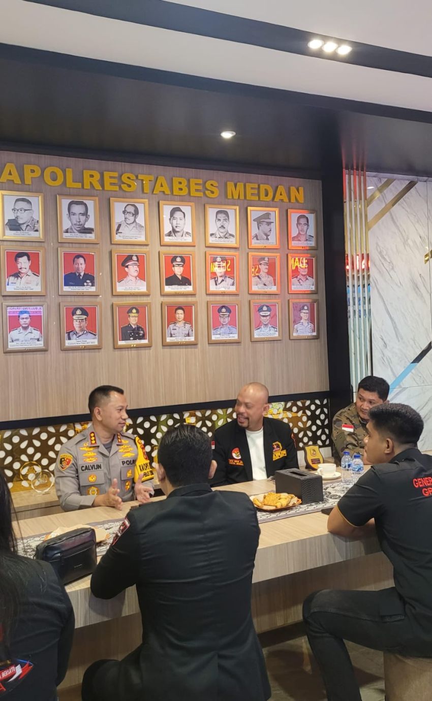 GRIB Jaya Medan Apresiasi Kinerja Kombes Calvijn, Nyatakan Dukung Menjaga Kondusivitas Kota Medan