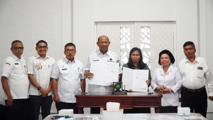 Bupati Langkat Syah Afandin Jalin Kerjasama Pendidikan dan Lingkungan dengan Tiga Institusi