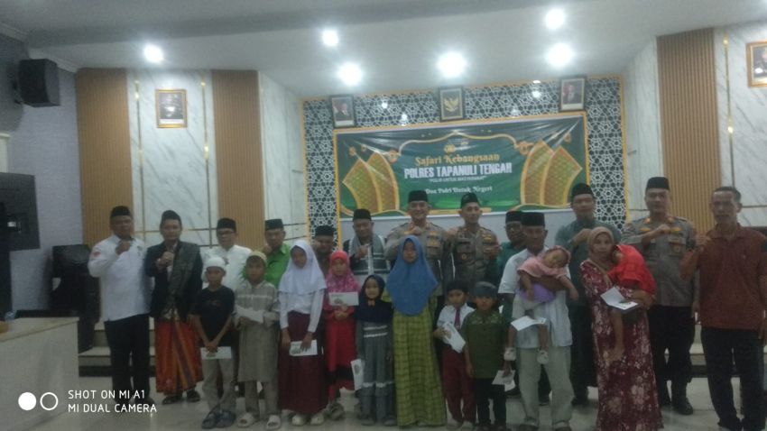 Merangkai Harmoni Lewat Doa: Safari Kebangsaan Polres Tapteng Bangkitkan Optimisme Masyarakat