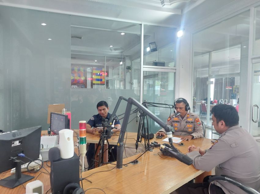 Dialog Interaktif Hallo Polisi: Polsek Delitua Tekan Angka Kriminalitas Melalui Patroli Preventif