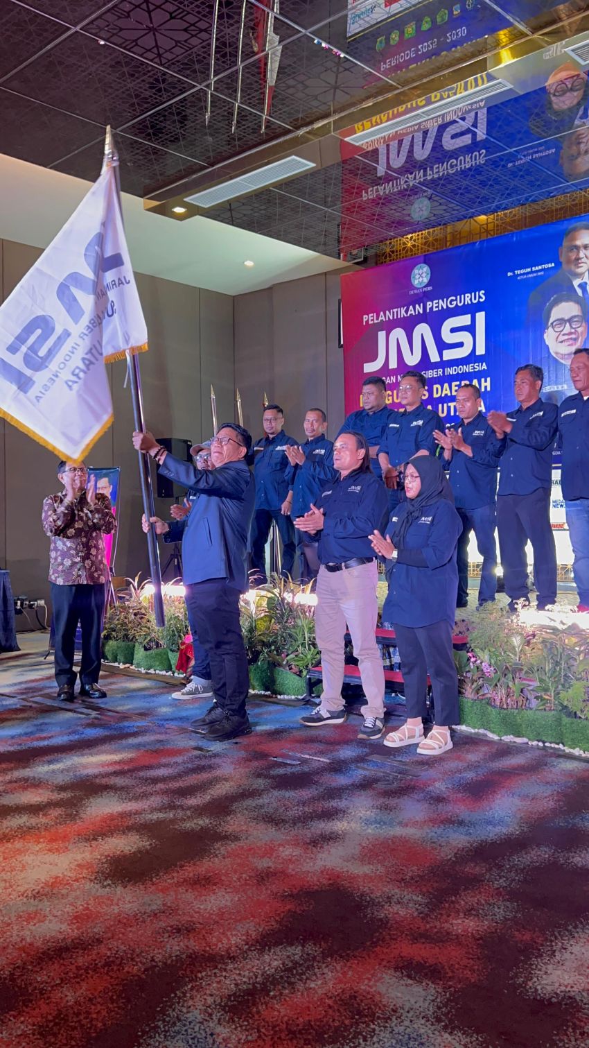 Rianto SH MH Resmi Dilantik Menjabat Ketua JMSI Sumut, Ini Pesan Hendry CH Bangun...