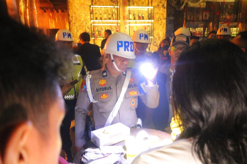 Ditresnarkoba Polda Sumut Razia THM di Medan, 13 Orang Positif Narkoba