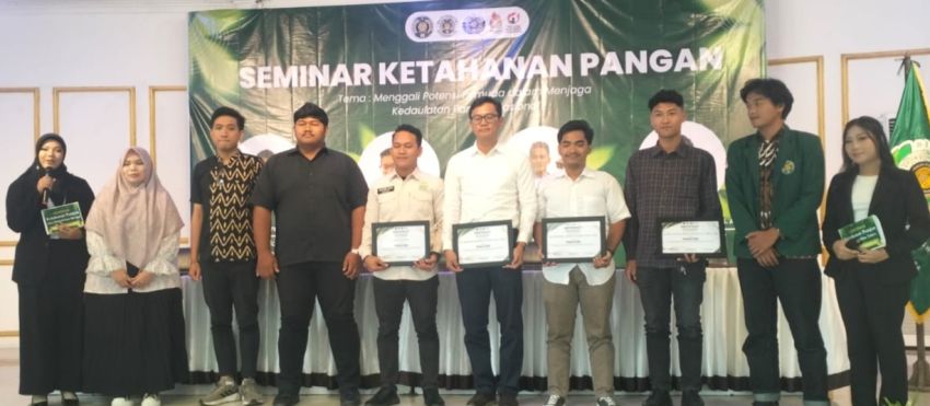 Pemuda Agen Solusi Ketahanan Pangan, BEM FP USU dan Pemuda Inspirasi Nusantara Gelar Seminar Inovatif