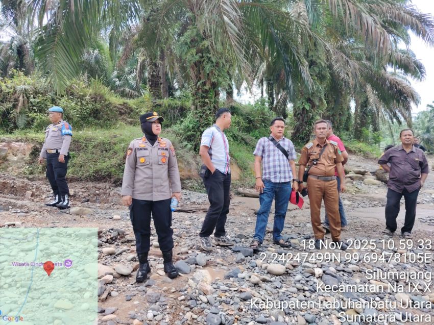 Polisi Tindaklanjuti Informasi Medsos Dugaan Galian C di Labura