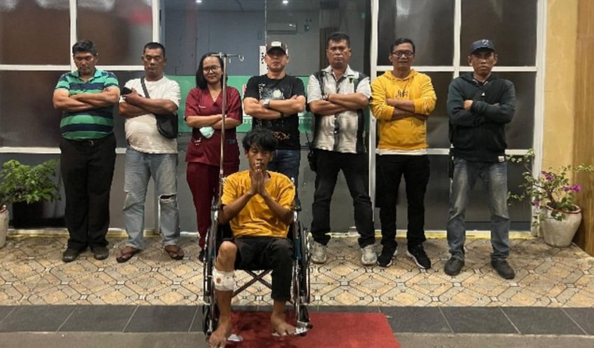Dor..! Pembongkar Rumah Ditembak, Ngaku Duitnya Untuk Beli Sabu