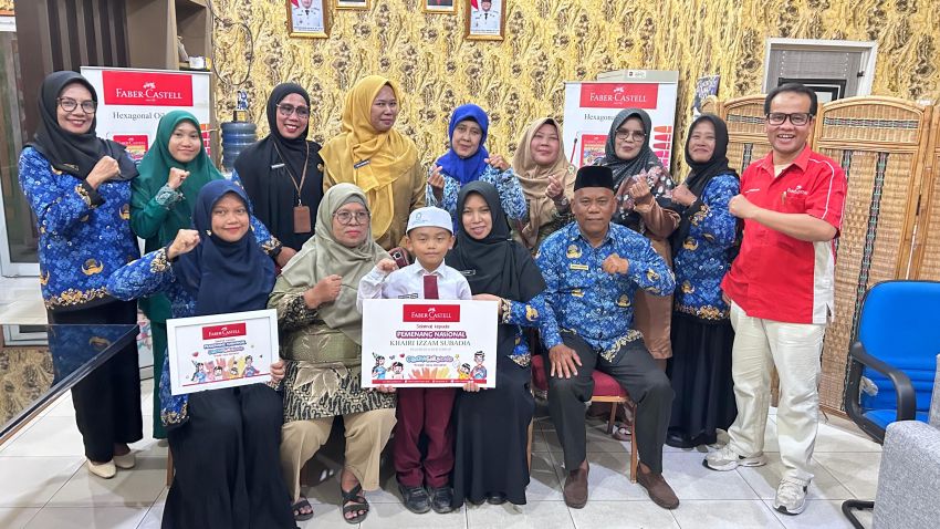 Faber-Castell Umumkan Pemenang Lomba Gambar Nasional &ldquo;Creative Family Award 2024/2025: Kreatif Ceria Bersama&rdquo;