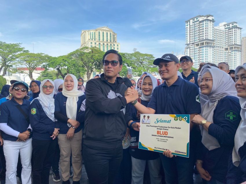 Hari Kesehatan Nasional Ke-61, Wali Kota Medan Rico Waas Tekankan Generasi Sehat dan Masa Depan Hebat