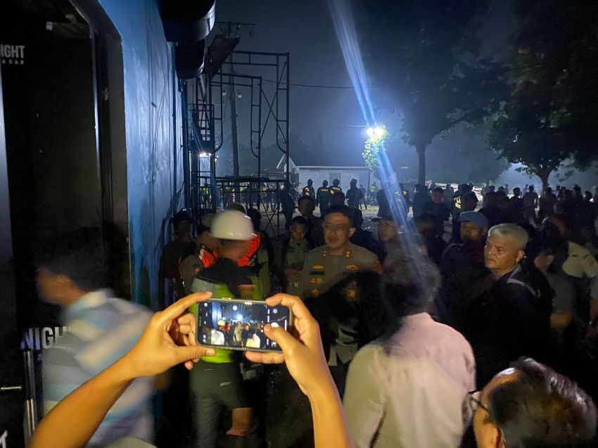 Polda Sumut dan Pemprov Sumut Lakukan Penertiban Tempat Hiburan Blue Night Lounge and Bar