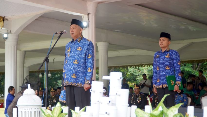 Bupati Langkat Syah Afandin Ajak Masyarakat Teruskan Semangat Juang Para Pahlawan