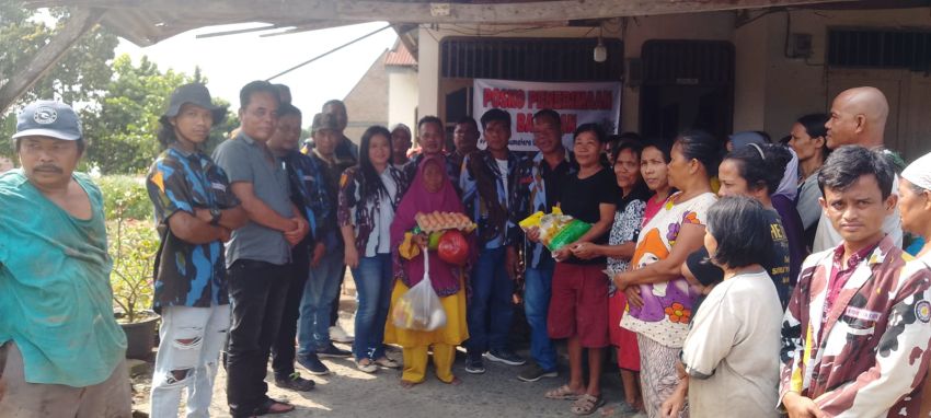 DPD IPK Deli Serdang Gelar Baksos Untuk Warga Korban Banjir di Patumbak Kampung