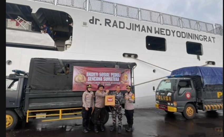 Paguyuban Akpol 2005 Kirim Ribuan Paket Sembako ke Sumbar, Aceh dan Sumut