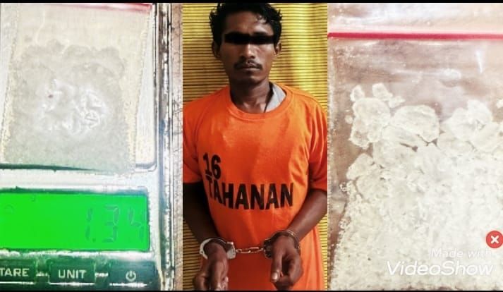 Oalah...Anak Amplas Tawarkan Sabu kepada Polisi di Binjai, Begini Nih Jadinya